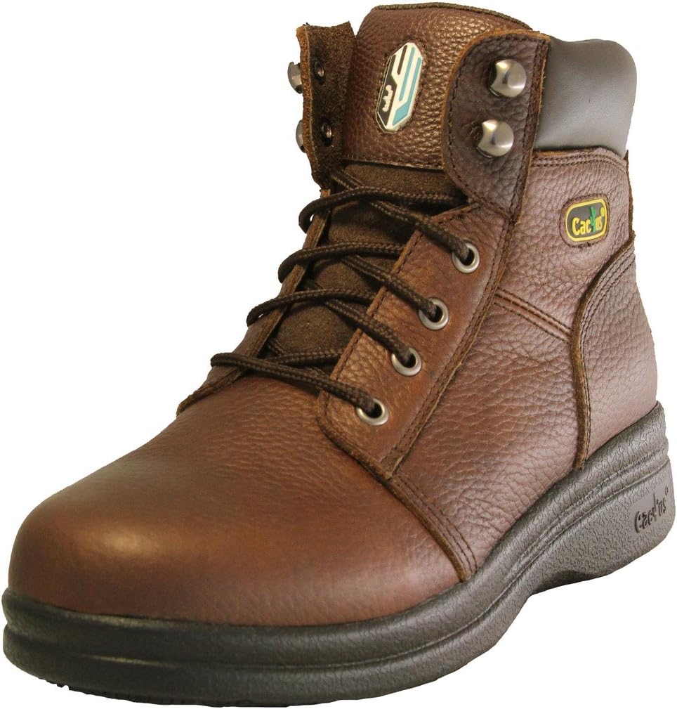 Мужские ботинки Cactus 6 6600 с противоскользящей подошвой Cactus Work Boots, коричневый
Мужские ботинки Cactus 6 6600 с противоскользящей подошвой Cactus Work Boots, коричневый