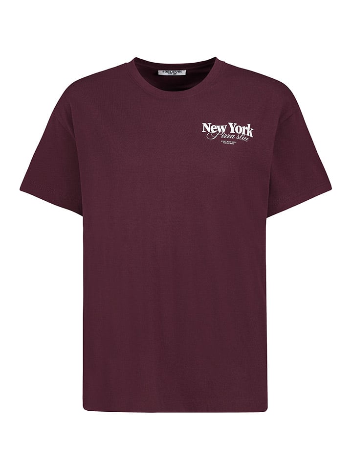 Sublevel Футболка цвета бордо
Sublevel Футболка цвета бордо