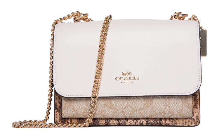 Сумка через плечо Klare Canvas With Leather Trunk от COACH для женщин 
Сумка через плечо Klare Canvas With Leather Trunk от COACH для женщин