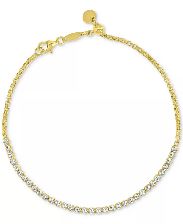 Браслет-Цепочка с кубическим цирконием из 10-каратного золота Macy'S, gold
Браслет-Цепочка с кубическим цирконием из 10-каратного золота Macy'S, gold