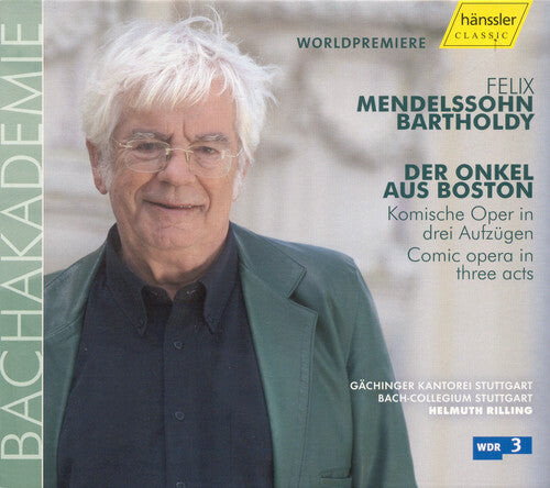 CD диск Mendelssohn / Bach Collegium Stuttgart / Rilling: Uncle from Boston
CD диск Mendelssohn / Bach Collegium Stuttgart / Rilling: Uncle from Boston