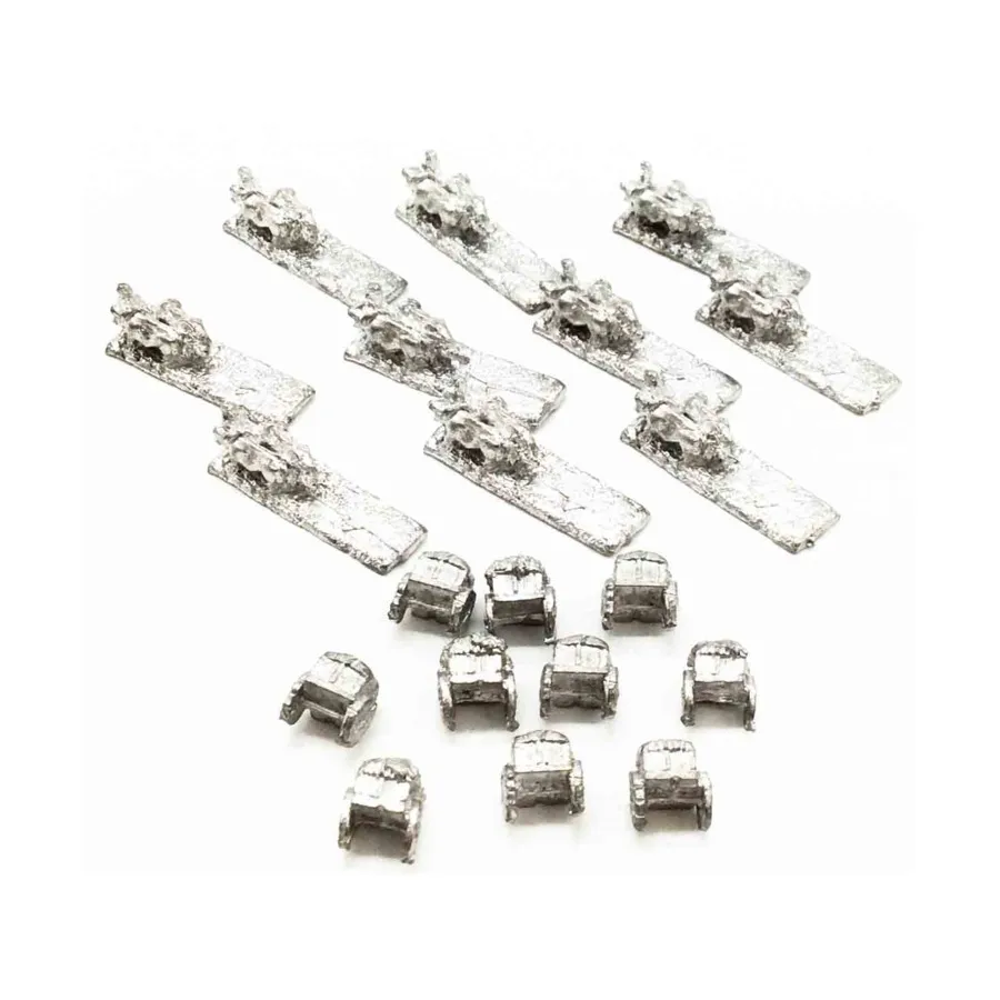 Коллекция тележек для быка 6 мм № 4, Miscellaneous Historical Miniatures - Loose Miniatures (6mm) (Unidentifiable Manufacturer)
Коллекция тележек для быка 6 мм № 4, Miscellaneous Historical Miniatures - Loose Miniatures (6mm) (Unidentifiable Manufacturer)