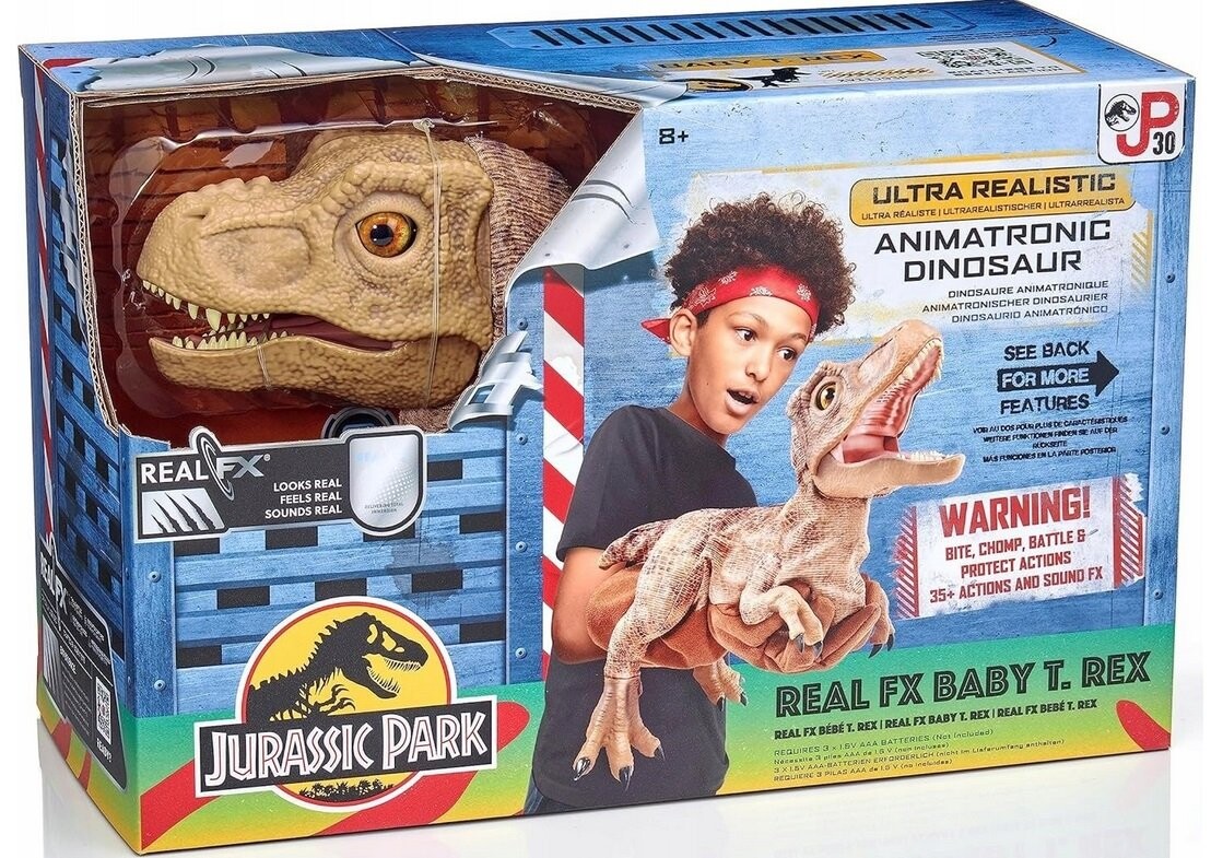 Фигурка Вау! Stuff Jurassic Park Real FX Baby T. Rex Dinosaur
Фигурка Вау! Stuff Jurassic Park Real FX Baby T. Rex Dinosaur