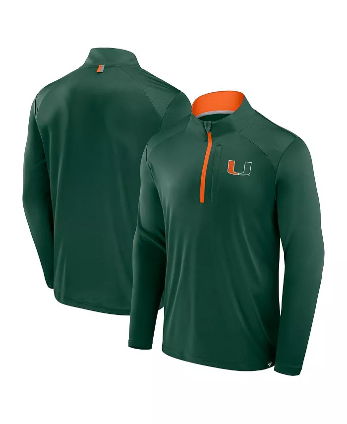 Мужская зеленая толстовка Miami Hurricanes Fundamental Defender с молнией на четверть Fanatics
Мужская зеленая толстовка Miami Hurricanes Fundamental Defender с молнией на четверть Fanatics