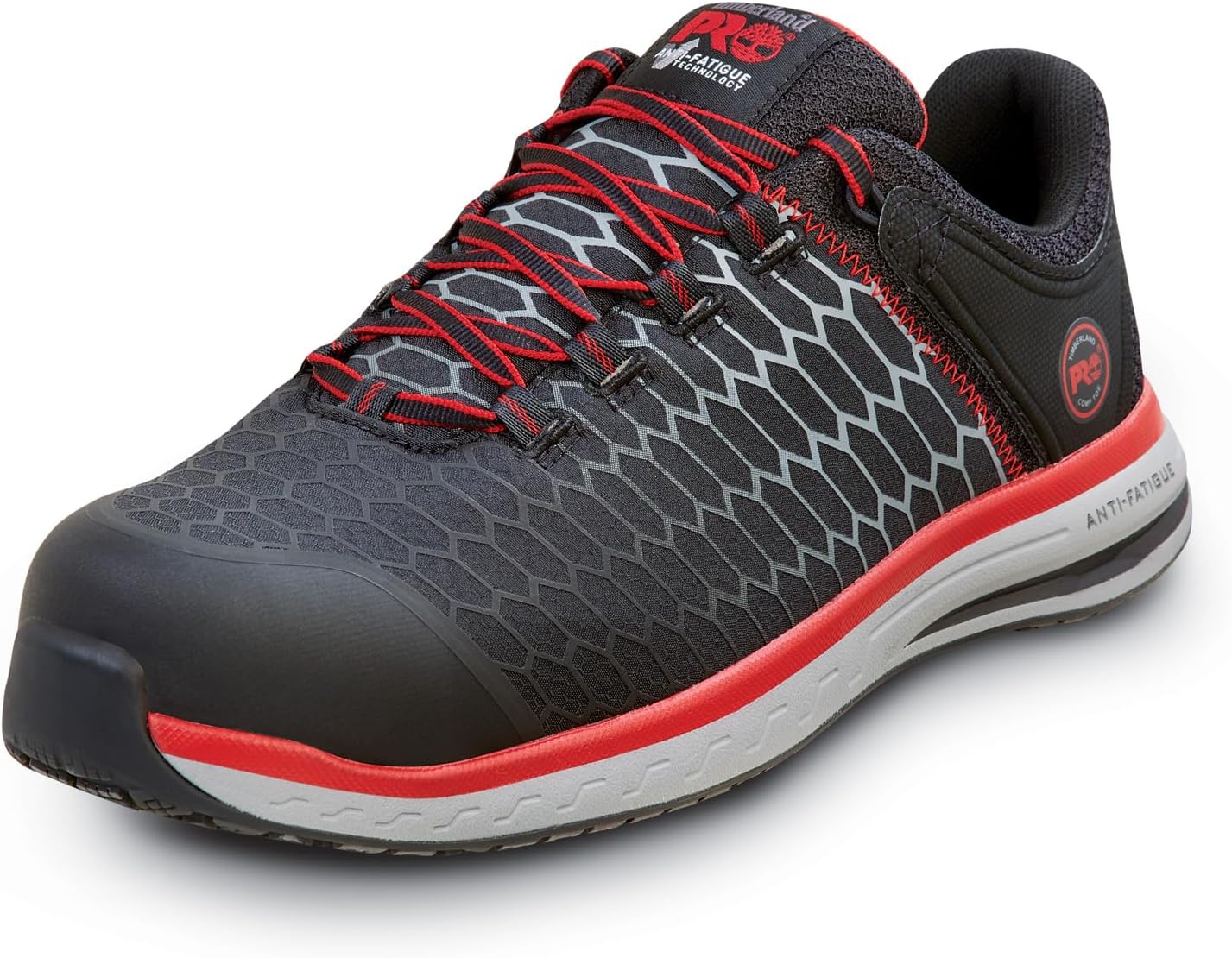 Timberland PRO Powerdrive, мужские, композитный носок, EH, MaxTrax противоскользящие низкие кроссовки, Black/Red
Timberland PRO Powerdrive, мужские, композитный носок, EH, MaxTrax противоскользящие низкие кроссовки, Black/Red