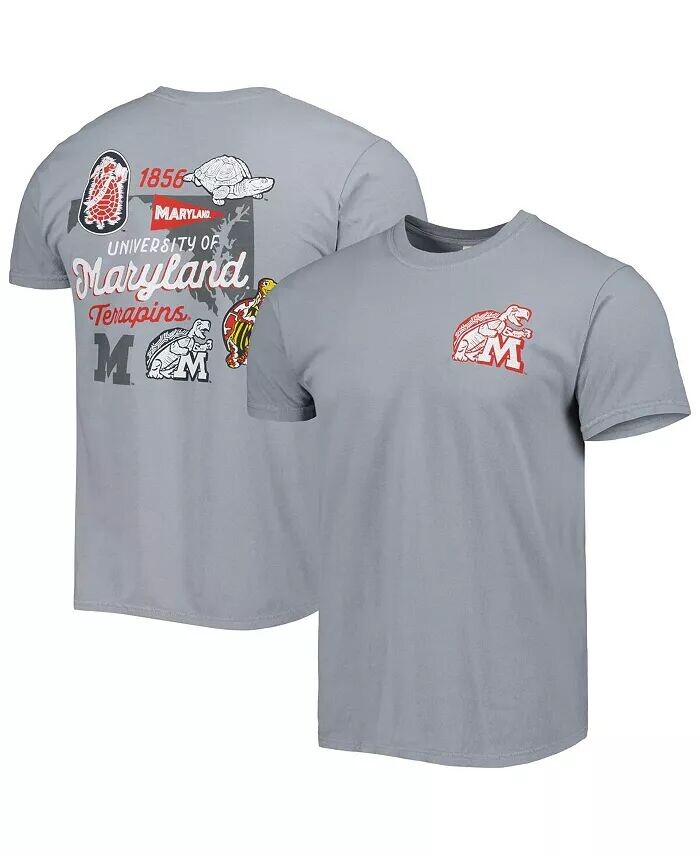 Мужская графитовая футболка Maryland Terrapins Vault State Comfort Image One, серый
Мужская графитовая футболка Maryland Terrapins Vault State Comfort Image One, серый