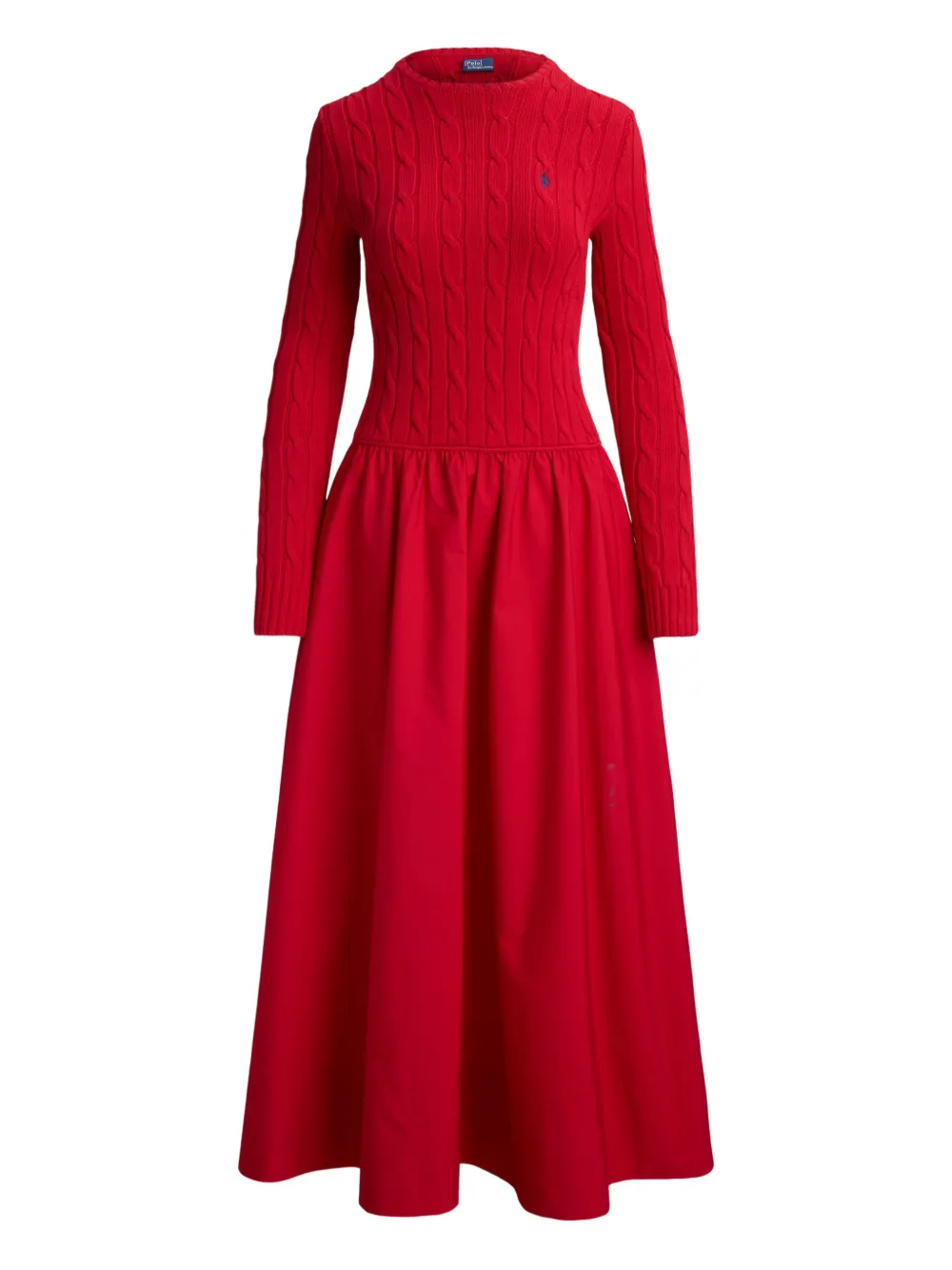 Платье макси фактурной вязки Polo Ralph Lauren, красный
Платье макси фактурной вязки Polo Ralph Lauren, красный