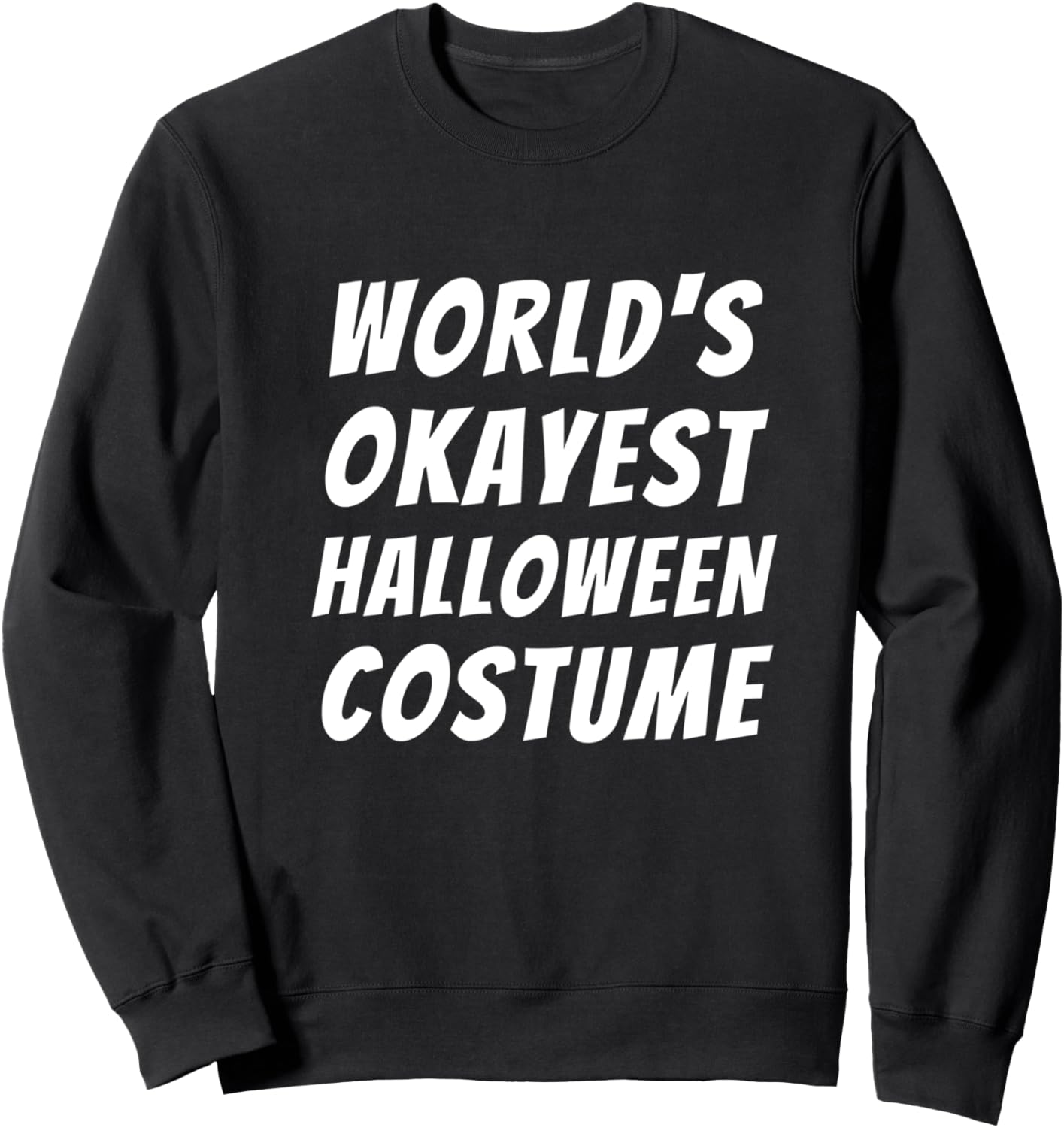 Толстовка с надписью «Самый обычный костюм на Хэллоуин в мире» Halloween Costume Text, черный
Толстовка с надписью «Самый обычный костюм на Хэллоуин в мире» Halloween Costume Text, черный