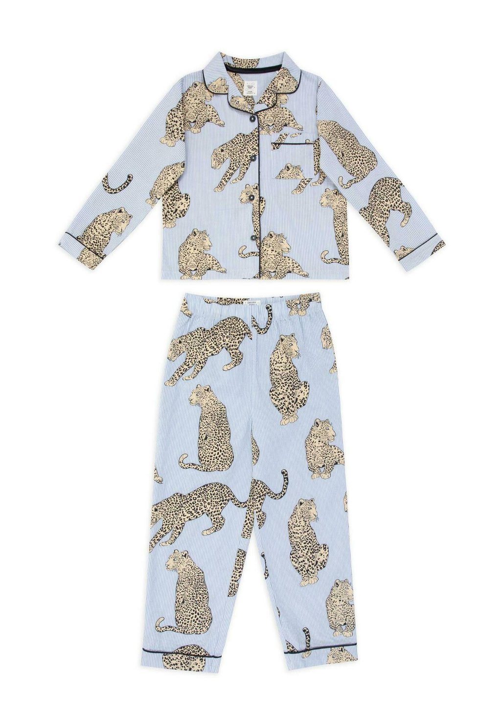 Пижама LEOPARD STRIPE SET Chelsea Peers, светло-голубой
Пижама LEOPARD STRIPE SET Chelsea Peers, светло-голубой