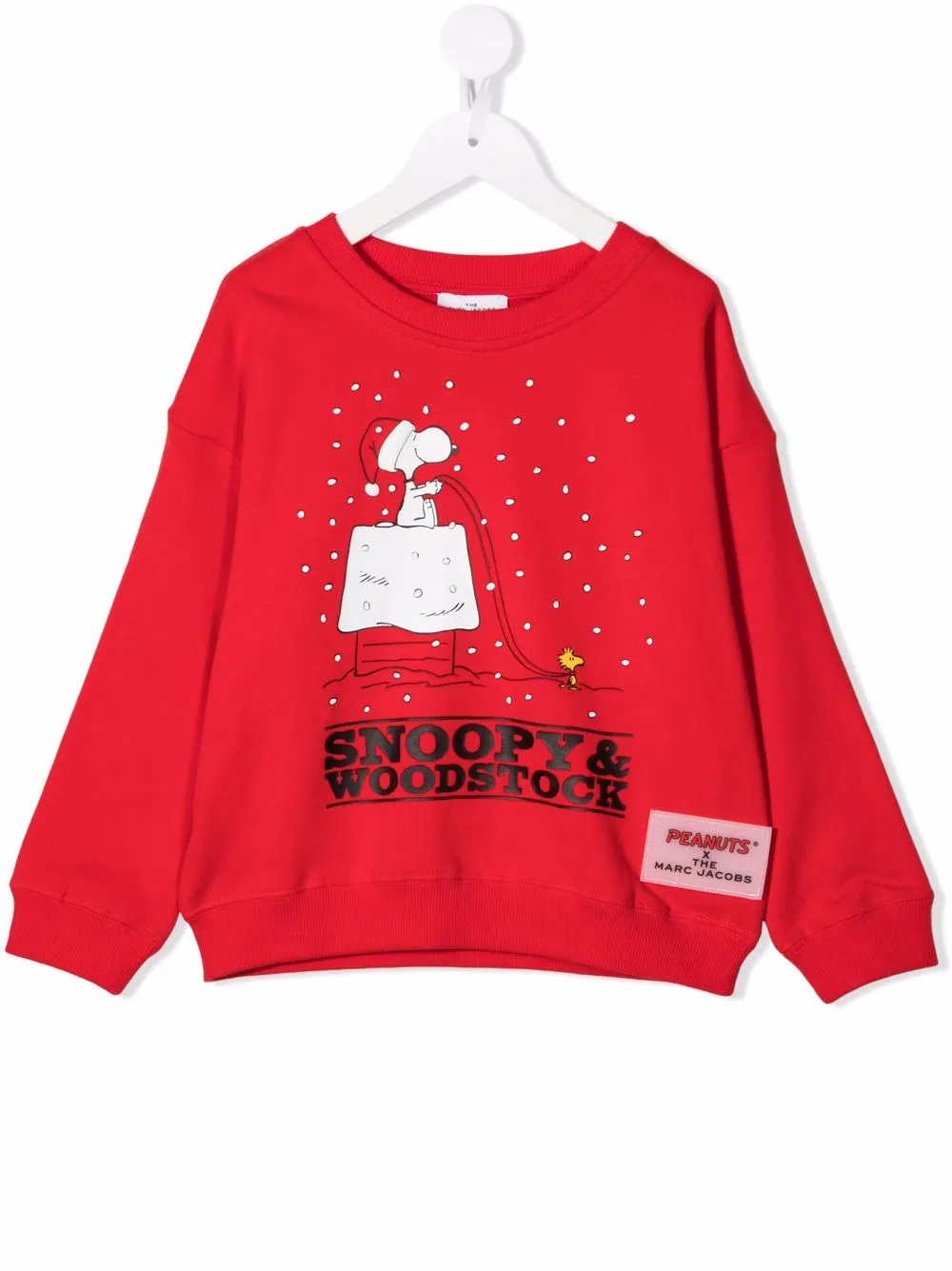 Толстовка с принтом Snoopy Marc Jacobs Kids, красный 
Толстовка с принтом Snoopy Marc Jacobs Kids, красный