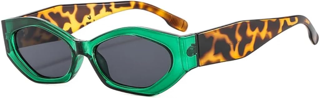 Популярные модные солнцезащитные очки «кошачий глаз» в форме многоугольника для женщин, ретро-очки с разноцветными овальными линзами, защита от УФ-излучения UV400 для мужчин UATXTAU, Green Leopard Grey
Популярные модные солнцезащитные очки «кошачий глаз» в форме многоугольника для женщин, ретро-очки с разноцветными овальными линзами, защита от УФ-излучения UV400 для мужчин UATXTAU, Green Leopard Grey