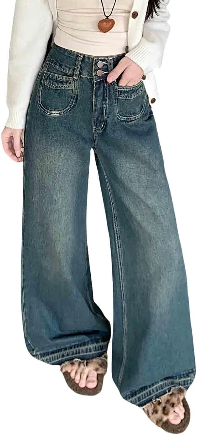 Женские джинсы ретро с бахромой, свободные широкие CBDAO
Женские джинсы ретро с бахромой, свободные широкие CBDAO