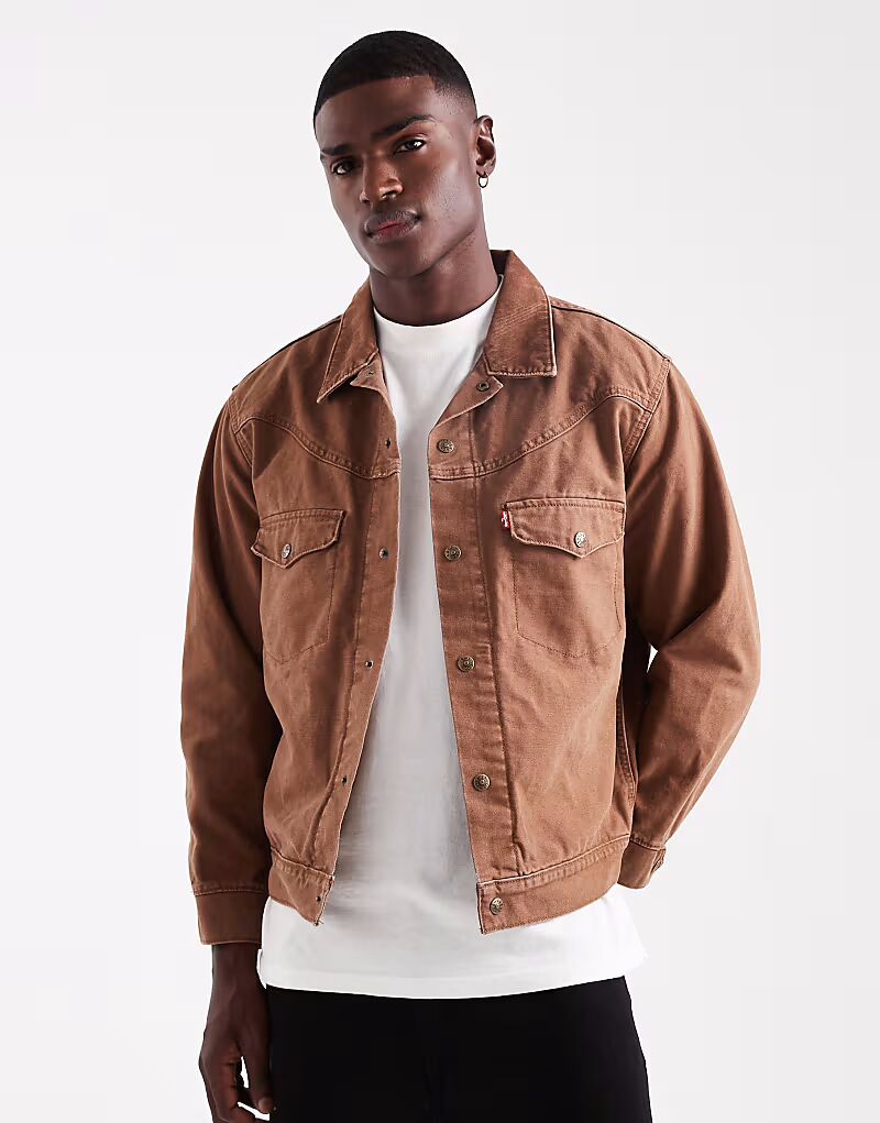 Куртка Western Shorthorn в коричневом цвете Levi'S
Куртка Western Shorthorn в коричневом цвете Levi'S