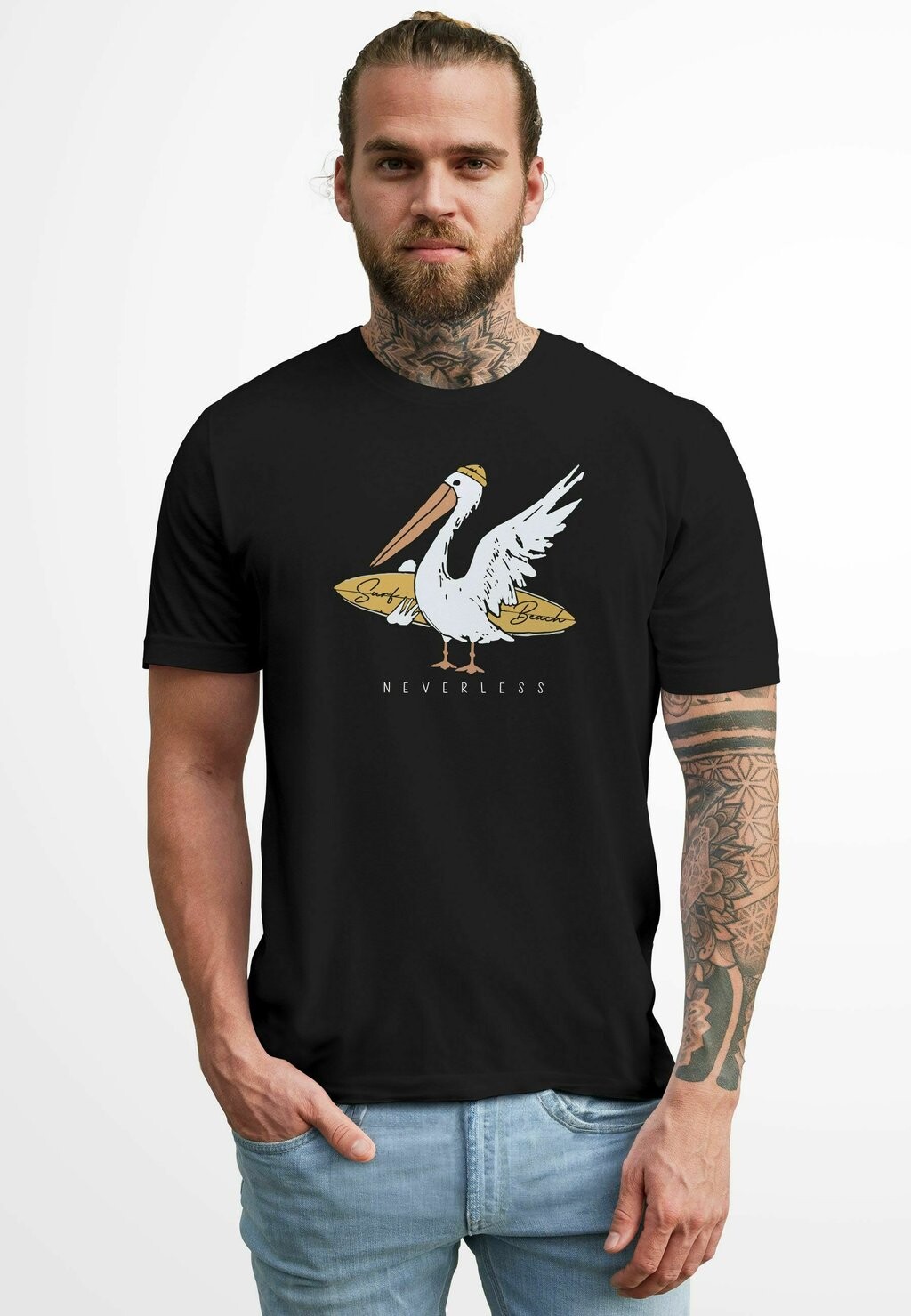 Футболка с принтом PELIKAN SURFER SURFBOARD FASHION STREETSTYLE Neverless, антрацит
Футболка с принтом PELIKAN SURFER SURFBOARD FASHION STREETSTYLE Neverless, антрацит