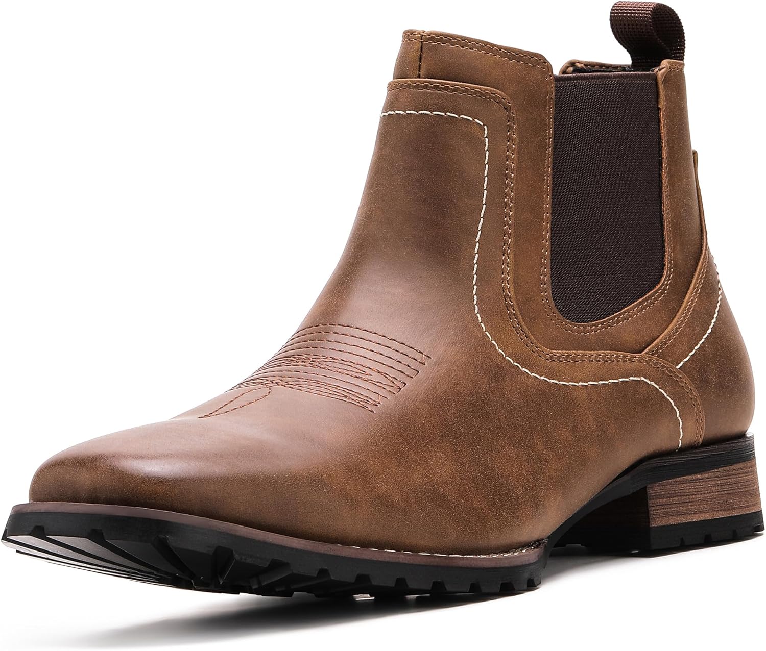 Мужские ковбойские ботинки JASONSTAR с квадратным носком, челси до щиколотки, западного стиля, короткие повседневные ретро стильные ботинки, коричневый
Мужские ковбойские ботинки JASONSTAR с квадратным носком, челси до щиколотки, западного стиля, короткие повседневные ретро стильные ботинки, коричневый