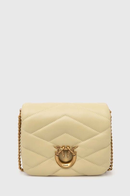 Кожаная сумочка Pinko, бежевый
Кожаная сумочка Pinko, бежевый