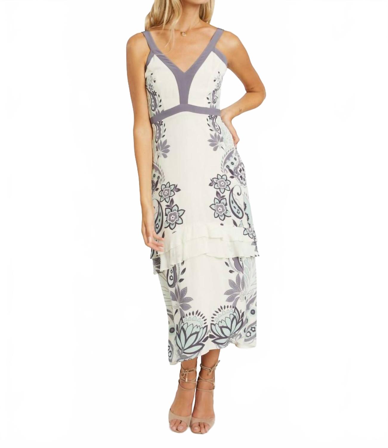 Sana Платье Protea Paisley в цвете слоновая кость CABALLERO
Sana Платье Protea Paisley в цвете слоновая кость CABALLERO