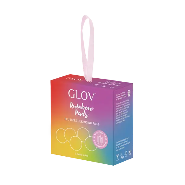 Многоразовые диски для снятия макияжа, 5 шт./1 упаковка. Glov Rainbow
Многоразовые диски для снятия макияжа, 5 шт./1 упаковка. Glov Rainbow