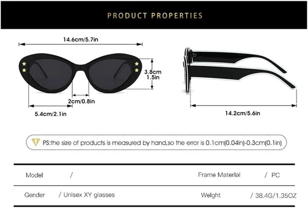 Овальные солнцезащитные очки для женщин и мужчин, градиентные линзы, поликарбонатная оправа, винтажные солнцезащитные очки с защитой от УФ-излучения UV400 HCPIHF, C5
Овальные солнцезащитные очки для женщин и мужчин, градиентные линзы, поликарбонатная оправа, винтажные солнцезащитные очки с защитой от УФ-излучения UV400 HCPIHF, C5