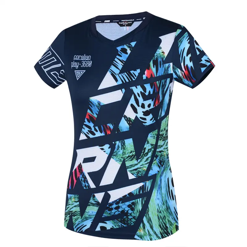 Футболка для бадминтона женская черная CORALIAN
Футболка для бадминтона женская черная CORALIAN