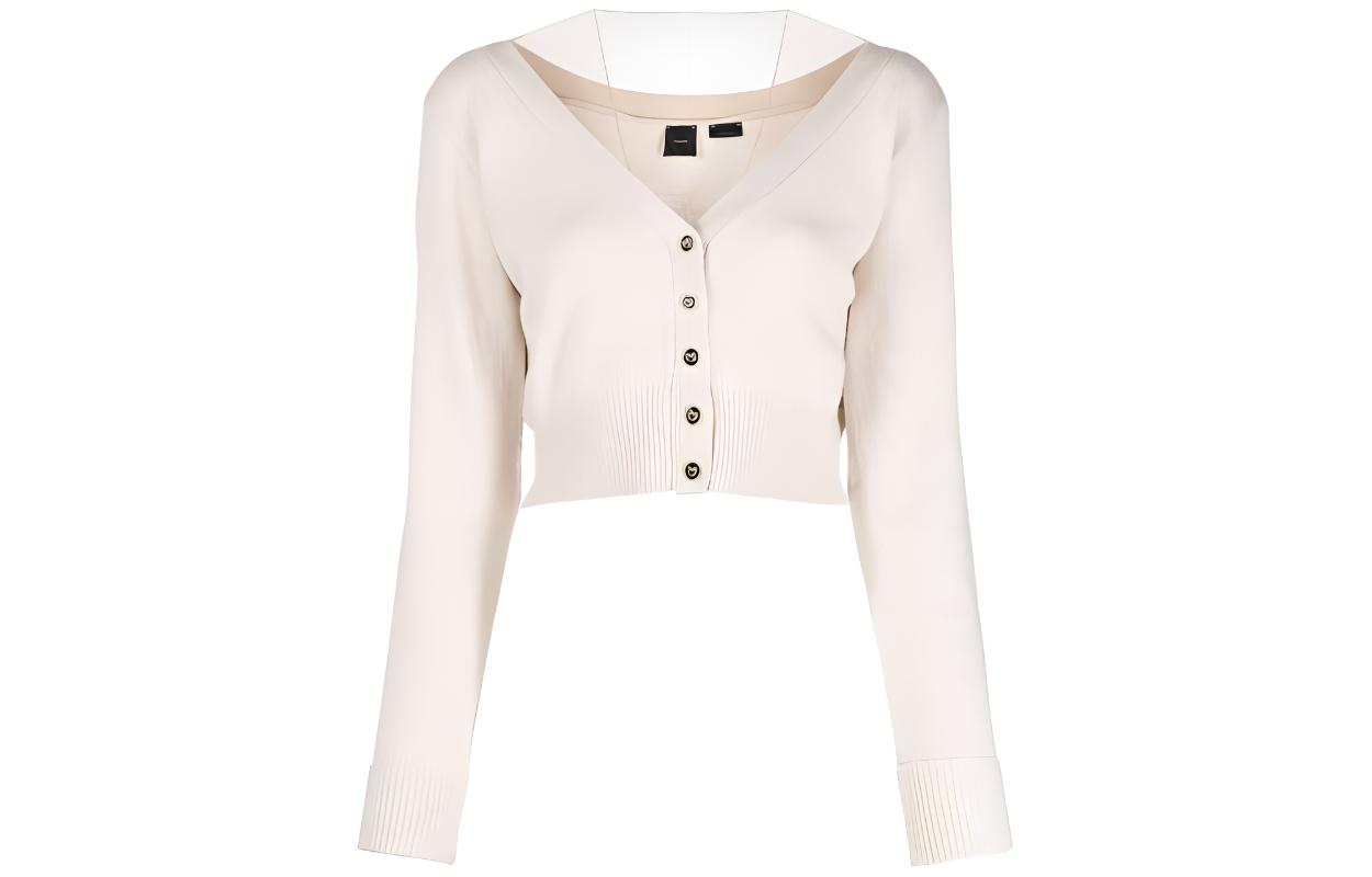 PINKO Вязаный свитер FW22 женский экрю
PINKO Вязаный свитер FW22 женский экрю