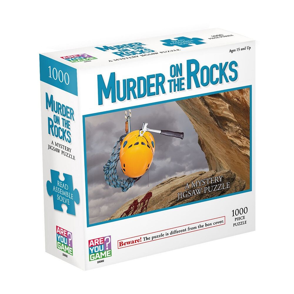 Классический пазл Murder on the Rocks, 1000 шт., загадочный AREYOUGAMECOM, мультиколор
Классический пазл Murder on the Rocks, 1000 шт., загадочный AREYOUGAMECOM, мультиколор