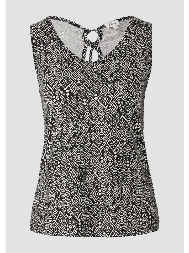 Топ s.Oliver, черный
Топ s.Oliver, черный