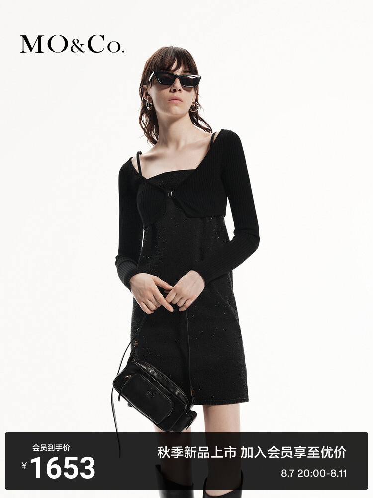 Джинсовое платье Moco комплект из двух предметов, черный
Джинсовое платье Moco комплект из двух предметов, черный