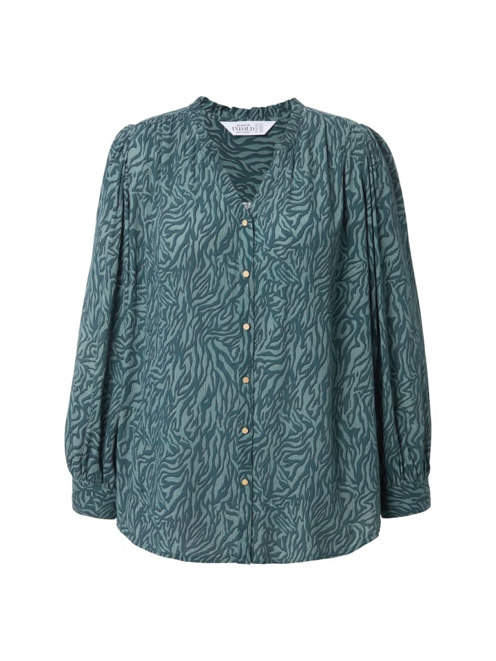 Блузка-рубашка темно-зеленого цвета Studio Untold
Блузка-рубашка темно-зеленого цвета Studio Untold