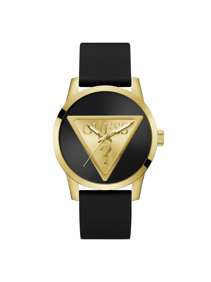 Guess Мужские аналоговые часы черного цвета
Guess Мужские аналоговые часы черного цвета