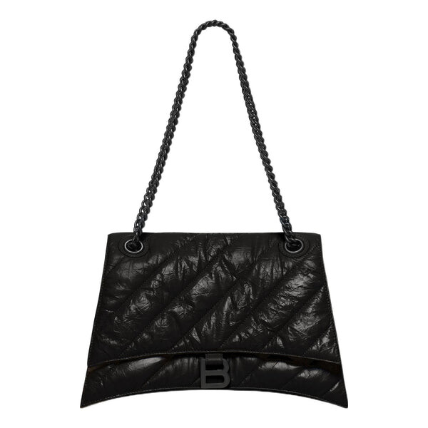 Сумка crush medium chain bag quilted 'black' Balenciaga, черный
Сумка crush medium chain bag quilted 'black' Balenciaga, черный