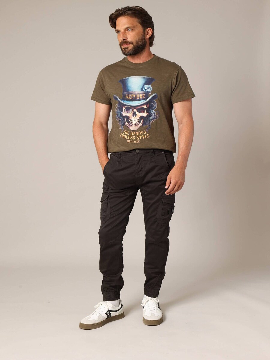 Зауженные брюки-карго Deeluxe Garden, темно-коричневый
Зауженные брюки-карго Deeluxe Garden, темно-коричневый