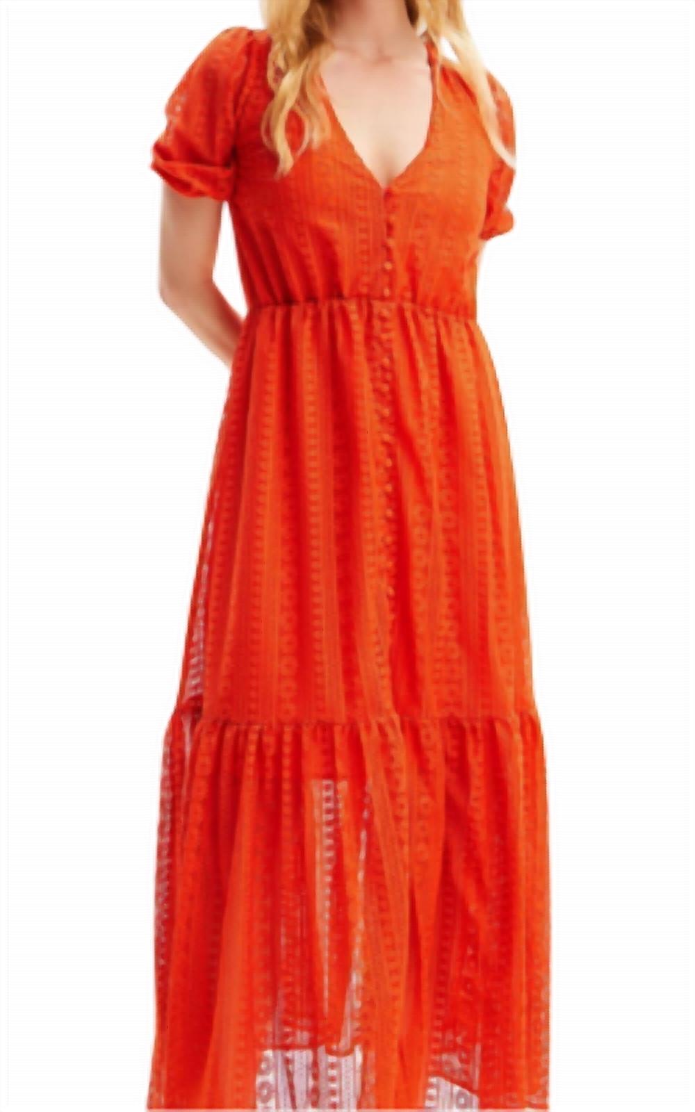 Тюлевое макси-платье в маковом цвете Desigual, Poppy
Тюлевое макси-платье в маковом цвете Desigual, Poppy