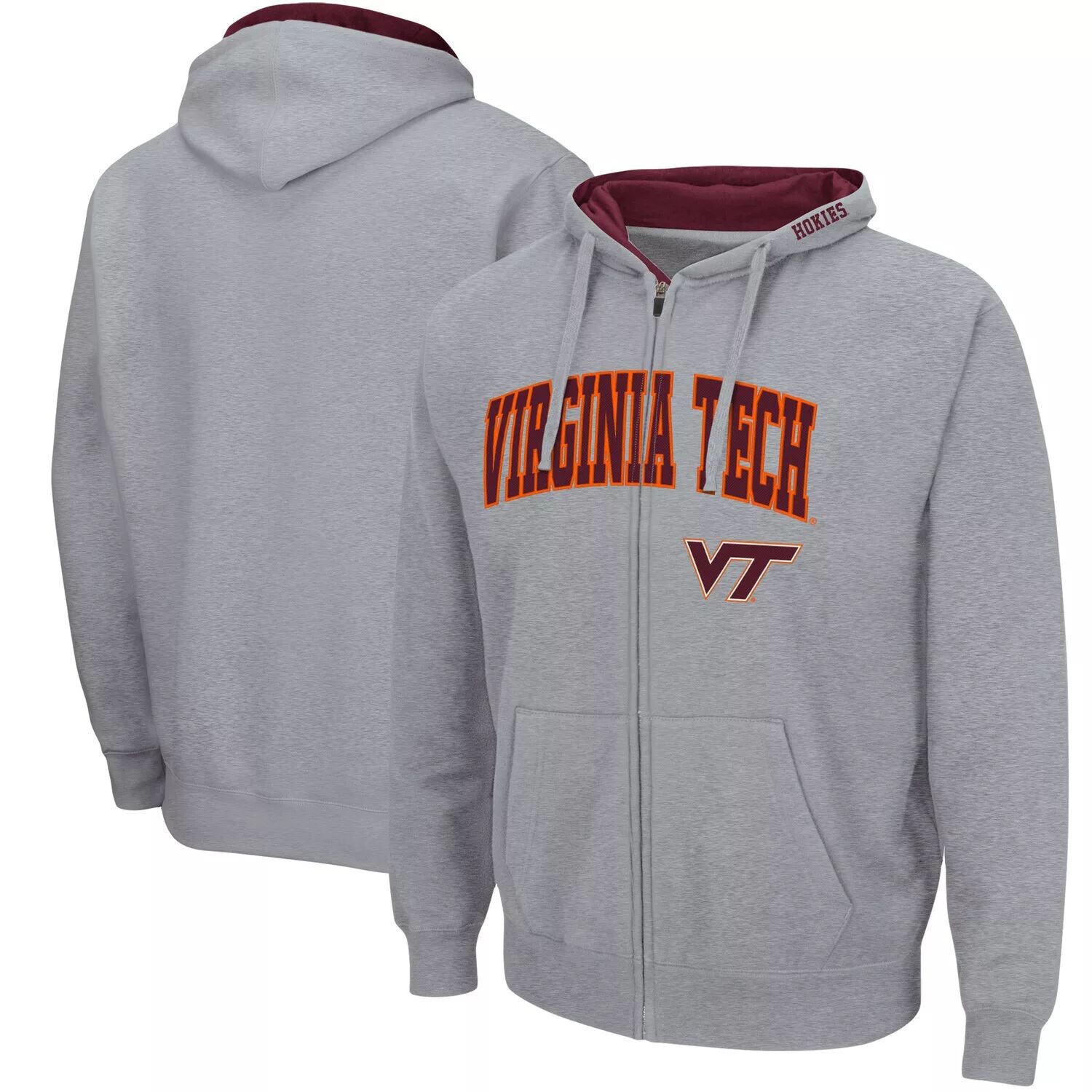 Мужская серая толстовка с молнией во всю длину Virginia Tech Hokies Arch & Logo 3.0 Colosseum, Серый, Мужская серая толстовка с молнией во всю длину Virginia Tech Hokies Arch & Logo 3.0 Colosseum
Мужская серая толстовка с молнией во всю длину Virginia Tech Hokies Arch & Logo 3.0 Colosseum, Серый, Мужская серая толстовка с молнией во всю длину Virginia Tech Hokies Arch & Logo 3.0 Colosseum