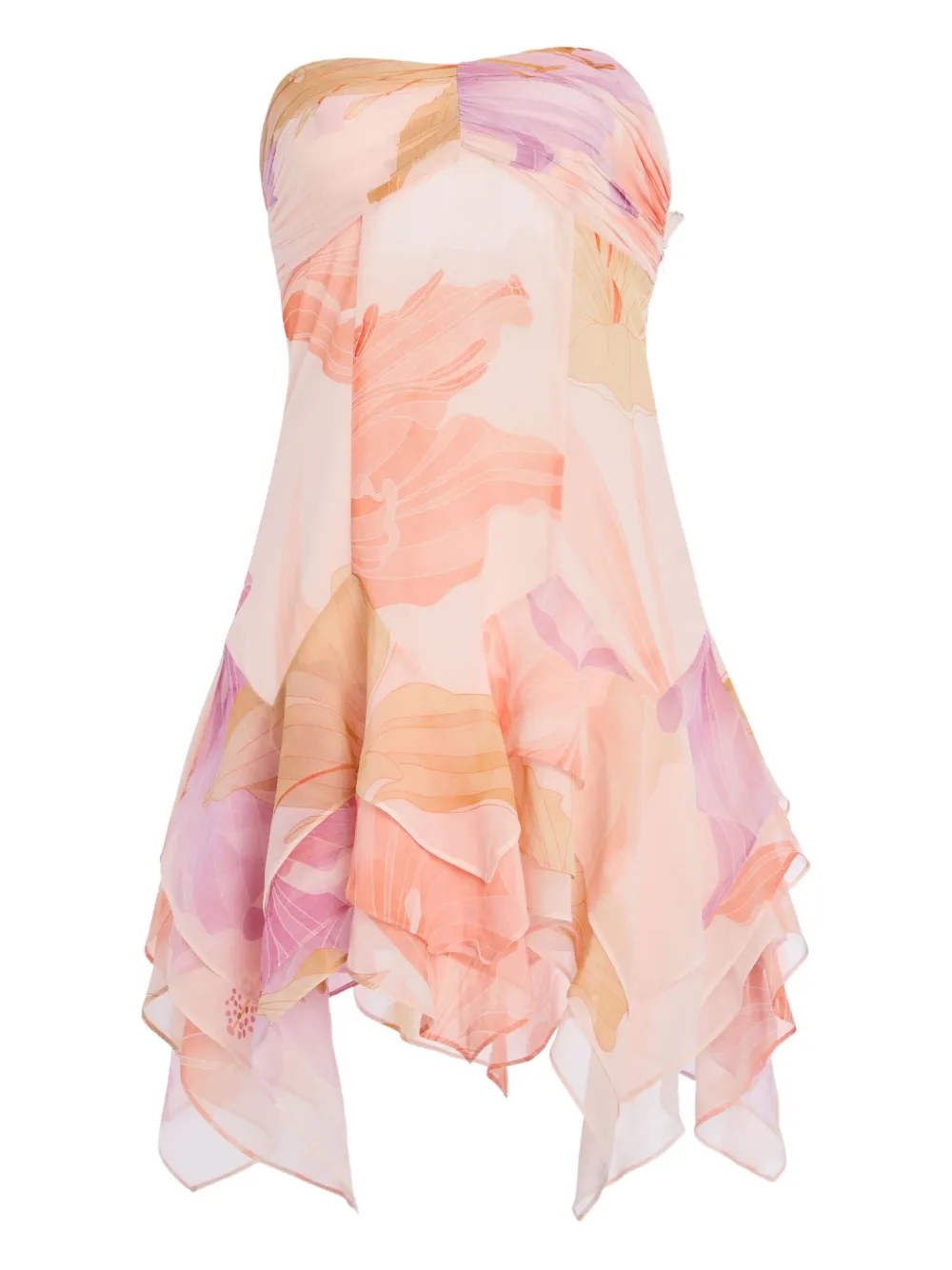 Мини-платье Maura с цветочным принтом и оборками Retrofete, розовый
Мини-платье Maura с цветочным принтом и оборками Retrofete, розовый