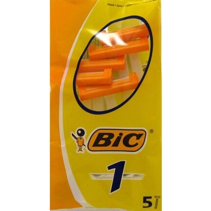 Бритвы 5-бритвы для нормальной кожи с одним лезвием, Bic
Бритвы 5-бритвы для нормальной кожи с одним лезвием, Bic