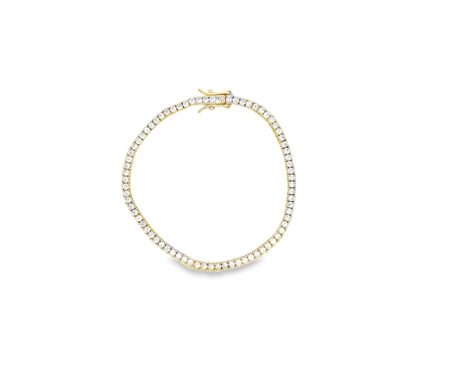 Браслет из позолоченного 18-каратного золота и кубического циркония Bowood Lane, Crystal
Браслет из позолоченного 18-каратного золота и кубического циркония Bowood Lane, Crystal