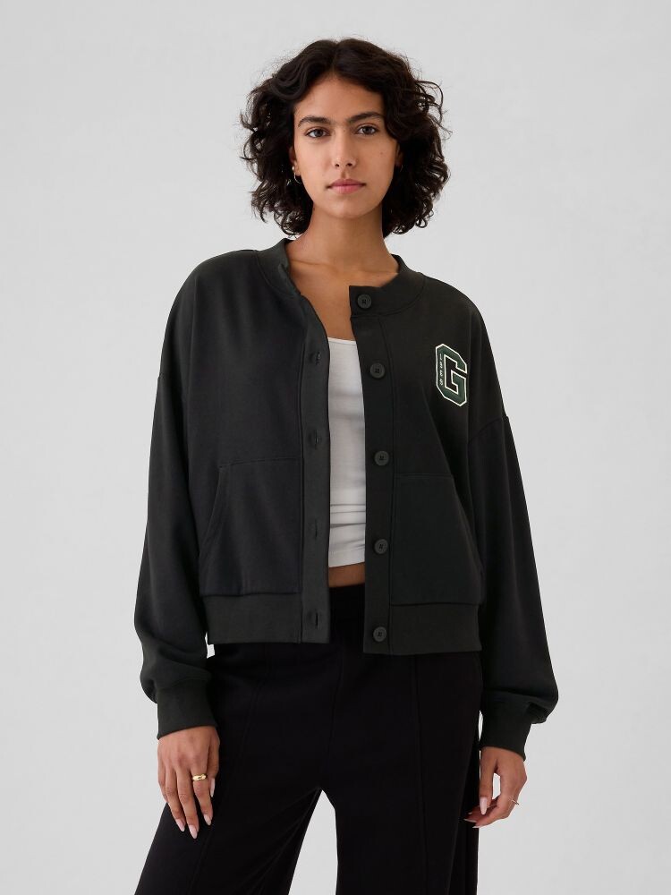 Кардиган оверсайз Gap, черный
Кардиган оверсайз Gap, черный