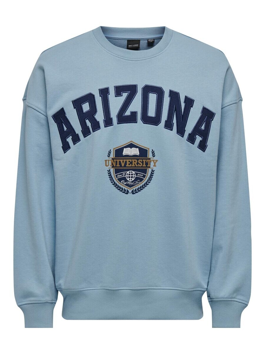 Свитер Only & Sons Sweatshirt Lawson Life Vintage, темно-синий/светло-синий
Свитер Only & Sons Sweatshirt Lawson Life Vintage, темно-синий/светло-синий