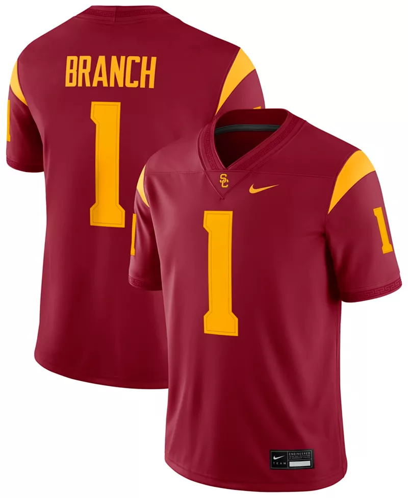Мужская футболка Nike USC Trojans Zachariah Branch #8 Cardinal Dri-FIT Реплика футбольного матча
Мужская футболка Nike USC Trojans Zachariah Branch #8 Cardinal Dri-FIT Реплика футбольного матча