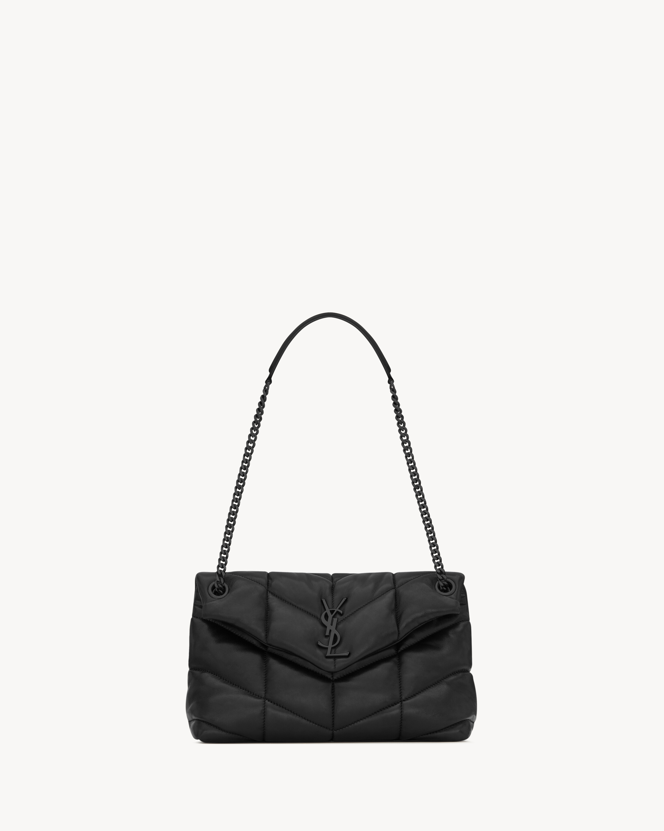 PUFFER SMALL из наппа-кожи SAINT LAURENT, черный
PUFFER SMALL из наппа-кожи SAINT LAURENT, черный