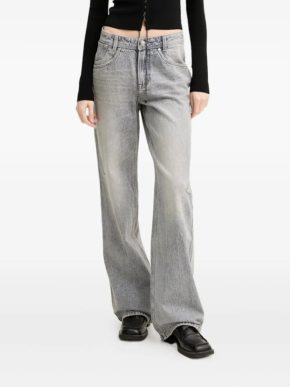 Джинсы с нашивкой-логотипом Miss Sixty, серый
Джинсы с нашивкой-логотипом Miss Sixty, серый