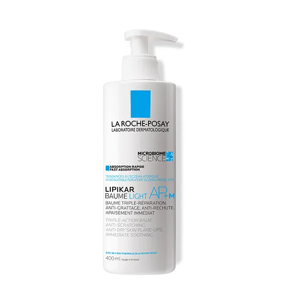Легкий бальзам для атопичной кожи Lipikar Baume Light Ap+M La Roche Posay, 400 ml
Легкий бальзам для атопичной кожи Lipikar Baume Light Ap+M La Roche Posay, 400 ml