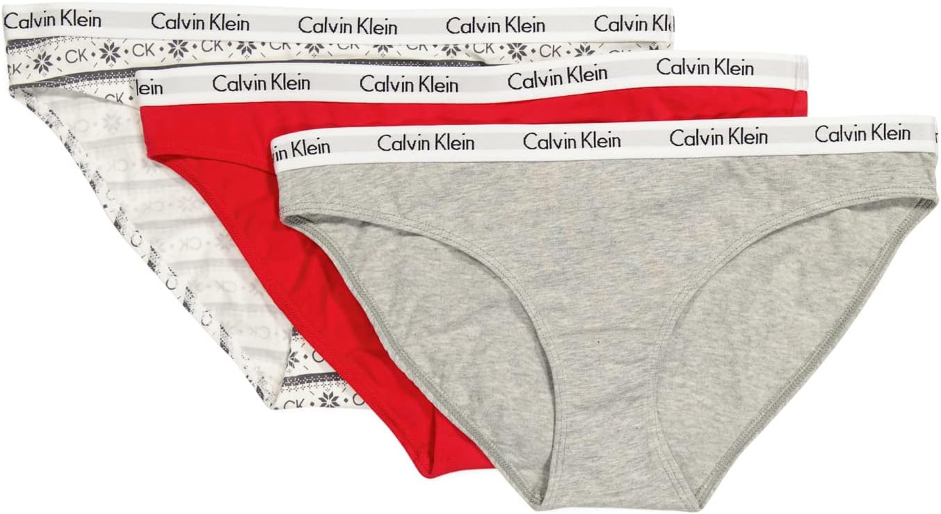 Женские трусики-бикини Calvin Klein Carousel Logo из хлопка и эластичного хлопка, 3 пары, Red/Grey/Snowflake
Женские трусики-бикини Calvin Klein Carousel Logo из хлопка и эластичного хлопка, 3 пары, Red/Grey/Snowflake