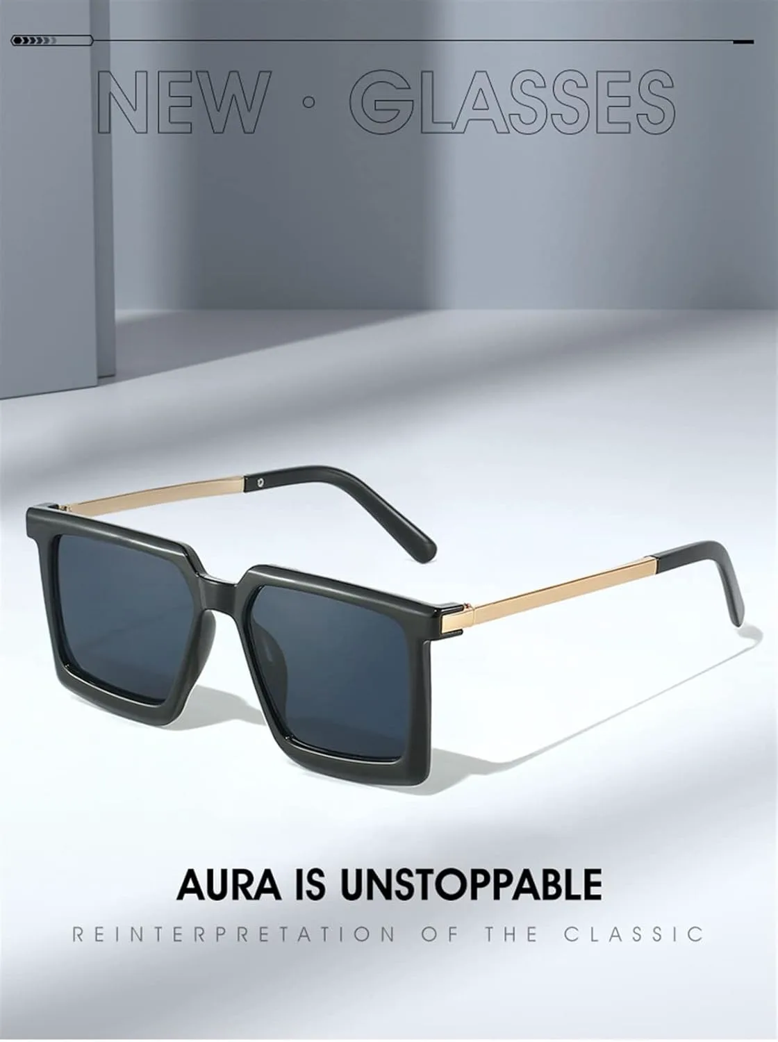 Солнцезащитные очки GAOXIN Fashion Square для мужчин и женщин, идеально подходят для отдыха на природе, пляжа и в качестве подарка (Цвет: A, Размер: Средний), A
Солнцезащитные очки GAOXIN Fashion Square для мужчин и женщин, идеально подходят для отдыха на природе, пляжа и в качестве подарка (Цвет: A, Размер: Средний), A