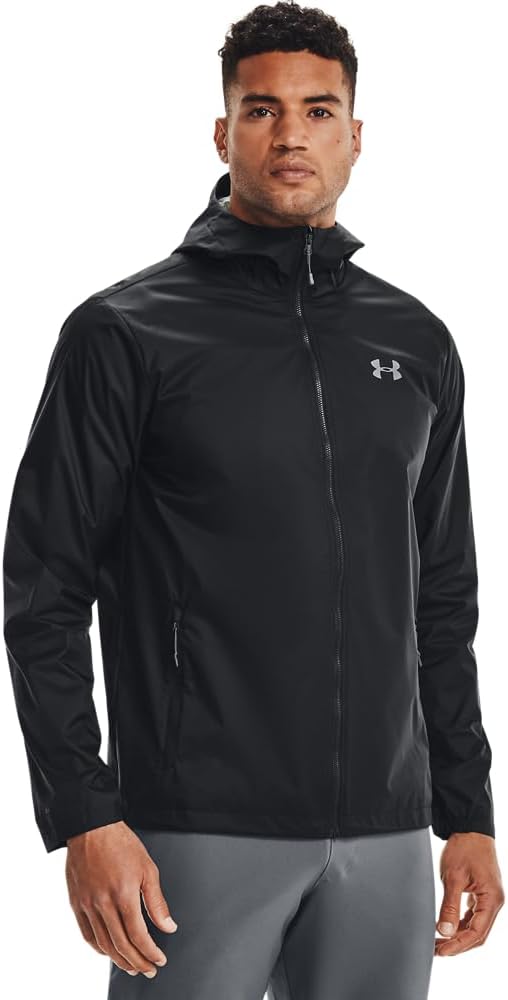 Мужская дождевая куртка Forefront от Under Armour, Black (001)/Steel
Мужская дождевая куртка Forefront от Under Armour, Black (001)/Steel