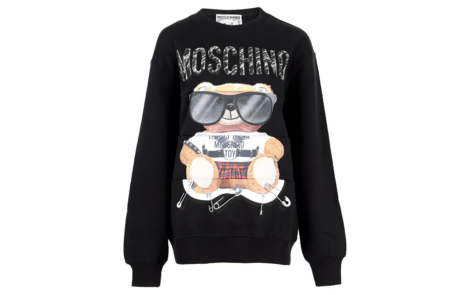 Свитер женский черный MOSCHINO
Свитер женский черный MOSCHINO
