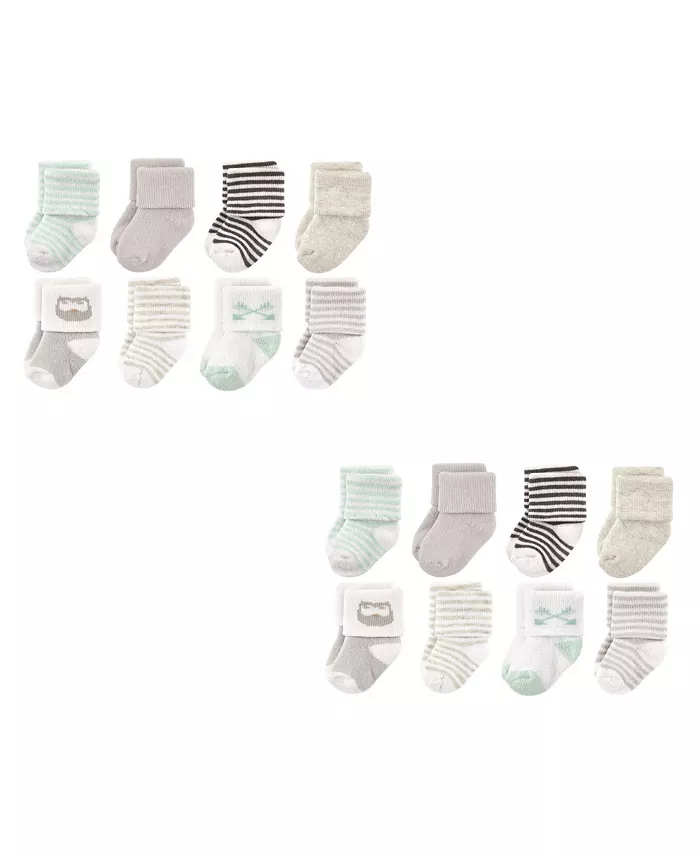 Носки для новорожденных мальчиков унисекс, махровые, Owl 16 пар, 0-6 месяцев Luvable Friends, серый
Носки для новорожденных мальчиков унисекс, махровые, Owl 16 пар, 0-6 месяцев Luvable Friends, серый