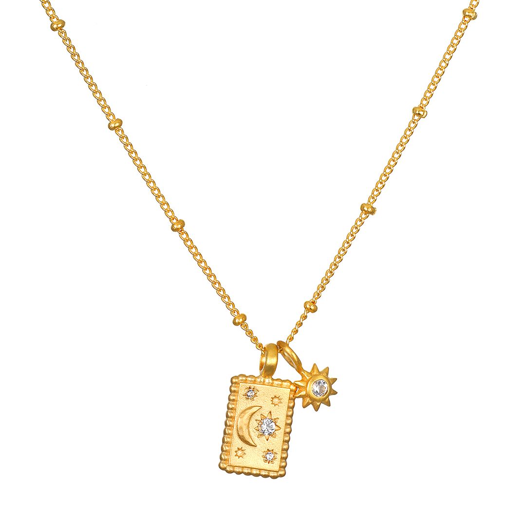 Ожерелье «Магия лунного света» Satya Jewelry, золотой
Ожерелье «Магия лунного света» Satya Jewelry, золотой