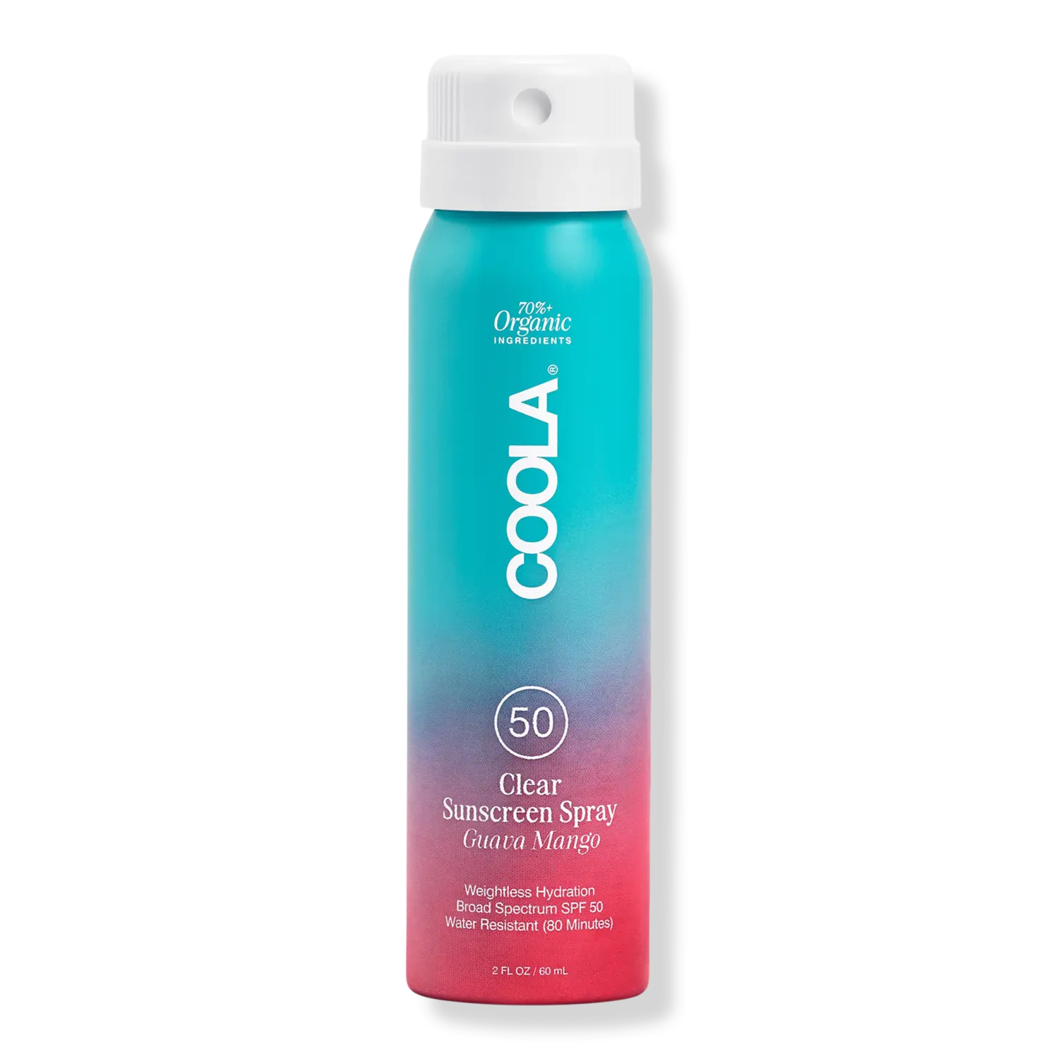 Классический органический солнцезащитный спрей для тела в дорожном формате SPF 50. COOLA, Guava Mango
Классический органический солнцезащитный спрей для тела в дорожном формате SPF 50. COOLA, Guava Mango